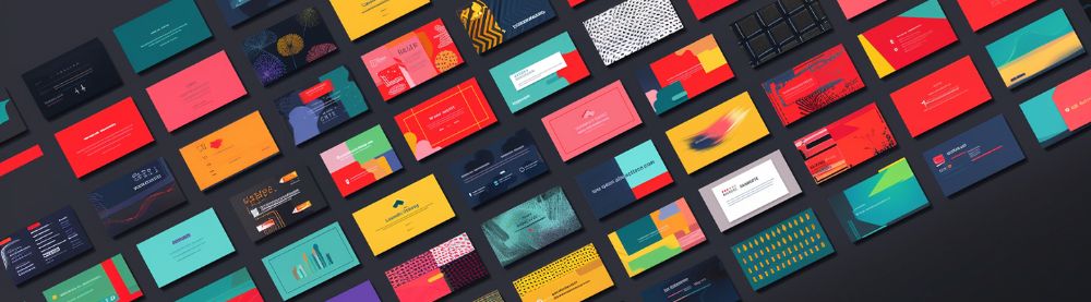 generative AI in design business cards